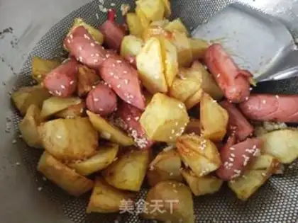 Make ♪ Dust sausage potatoes ♪ step 9