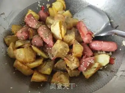 Make ♪ Dust sausage potatoes ♪ step 10