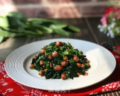 Make Spicy spinach step 8