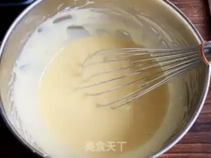Make Milk waffles step 5