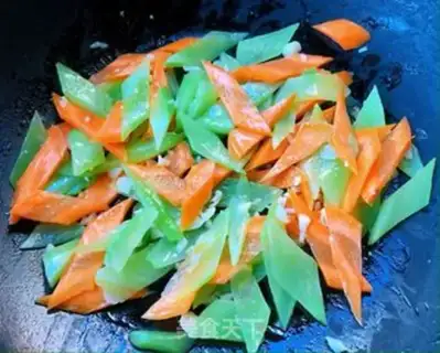Make Carrot fried eggs step 6