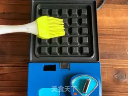 Make Milk waffles step 7