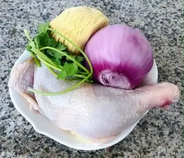 Make Spicy chicken silk noodles step 0