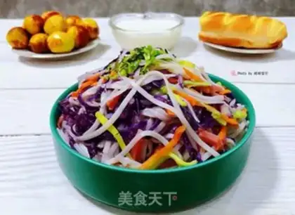 Make ♪ ♪ The blue sausages and the eggnog noodles ♪ step 11