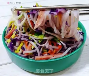 Make ♪ ♪ The blue sausages and the eggnog noodles ♪ step 13