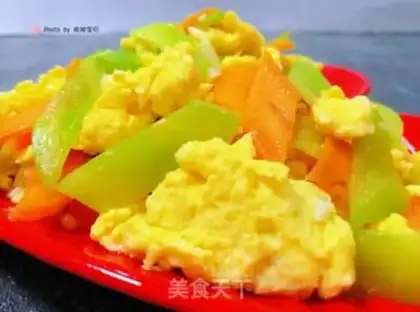 Make Carrot fried eggs step 13