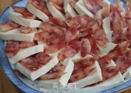 Make Tofu sausage step 1