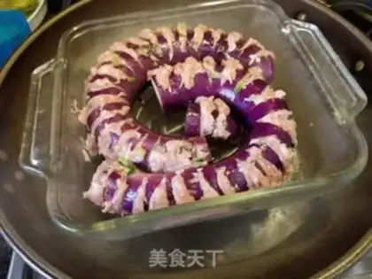 Make A plate of eggplant step 5