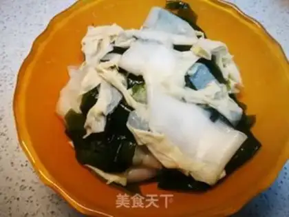 Make Soy sauce and wide powder step 4