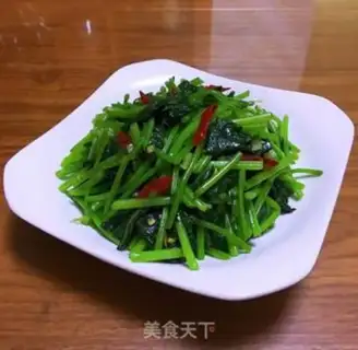 Make Spicy red potato leaves step 4