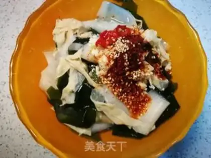 Make Soy sauce and wide powder step 7
