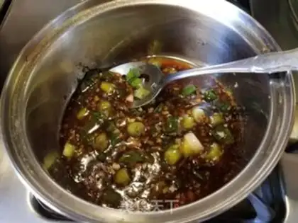 Make A plate of eggplant step 11