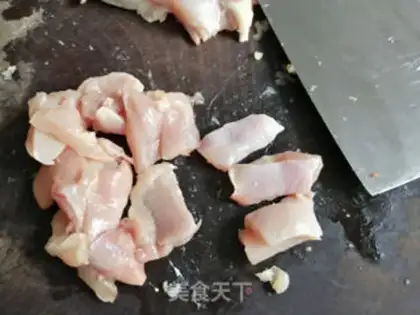 Make No oily air fried chicken rice step 1