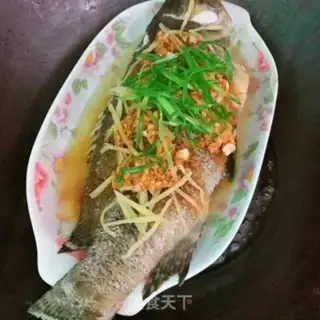 Make Steamed plaster fish step 5