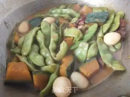 Make Pumpkin bean-fruit step 8