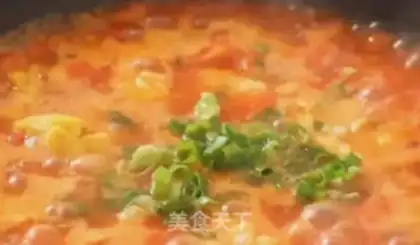 Make Tomato egg noodles step 5
