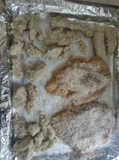 Make A plate of chicken step 3