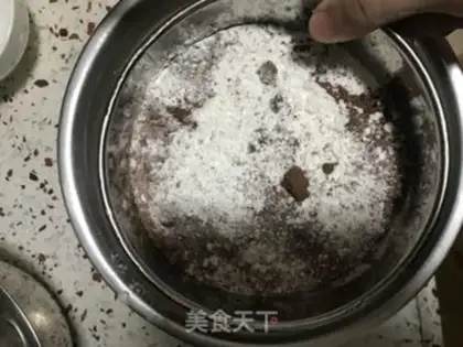 Make Chocolate sponge cake step 6