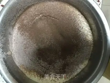 Make Chocolate sponge cake step 7