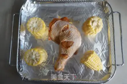 Make The air blew up New Orleans chicken legs step 2