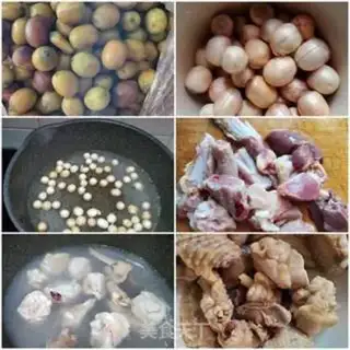 Make Fresh Lotus chicken soup step 0