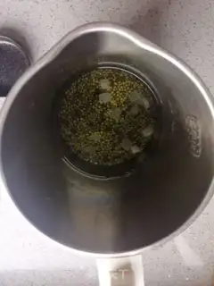 Make Green bean soy step 1