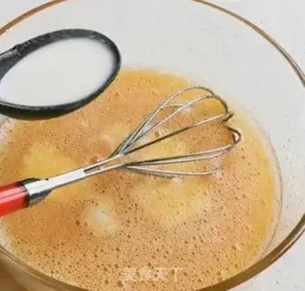 Make A thick egg burn step 1