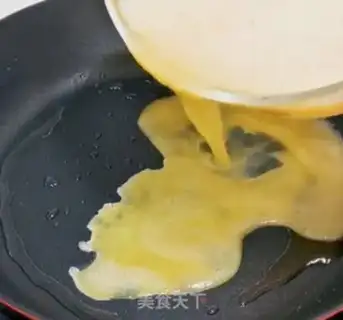 Make A thick egg burn step 2
