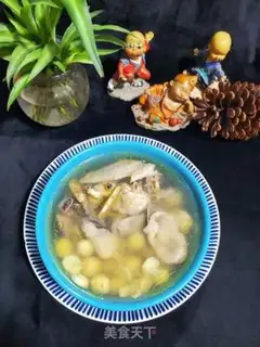 Make Fresh Lotus chicken soup step 5