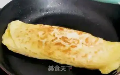 Make A thick egg burn step 5