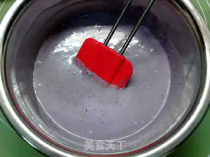 Make Blueberry mousse step 8