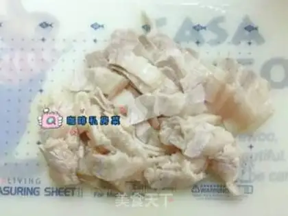 Make Garlic white meat step 3