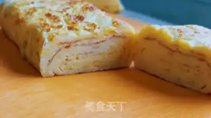 Make A thick egg burn step 6