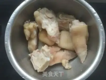 Make A beer and a pig hoof step 2