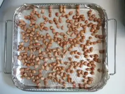 Make No fried peanut rice step 2