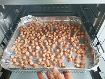 Make No fried peanut rice step 3