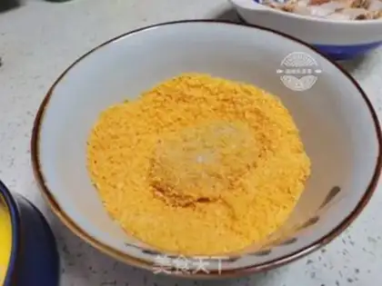 Make Gold sand wings step 6