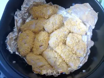 Make Gold sand wings step 5