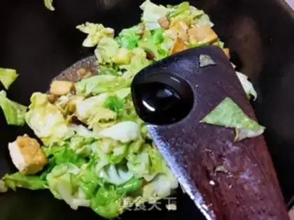 Make Meatloaf tofu and cabbage step 13