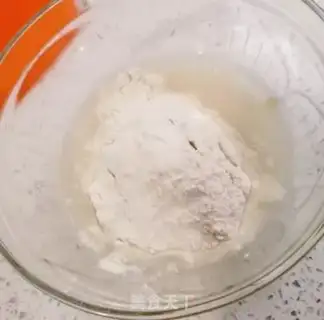 Make Flamingo butterflies on bread step 1