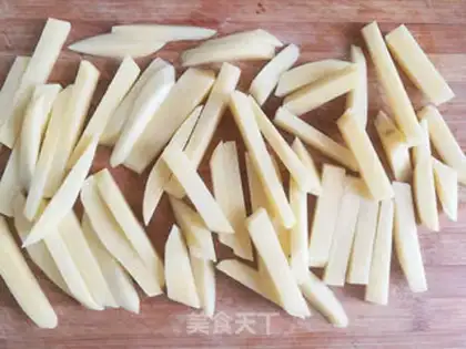 Make Homemade fries step 0