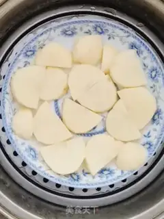 Make Lacey potato rice cake step 0