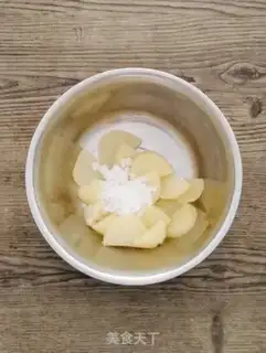 Make Lacey potato rice cake step 1