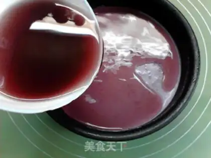 Make Blueberry mousse step 18