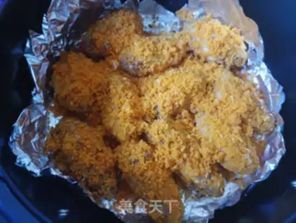 Make Gold sand wings step 9
