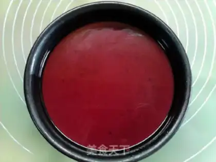 Make Blueberry mousse step 19