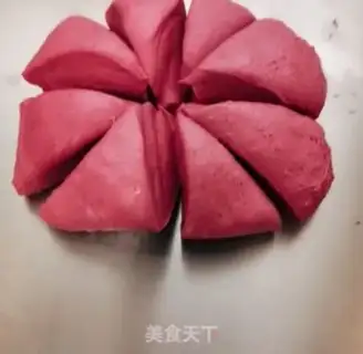 Make Flamingo butterflies on bread step 11