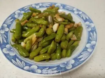 Make Garlic beans step 5