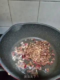 Make Red mushroom meat step 3