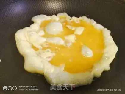 Make Sour eggs step 1